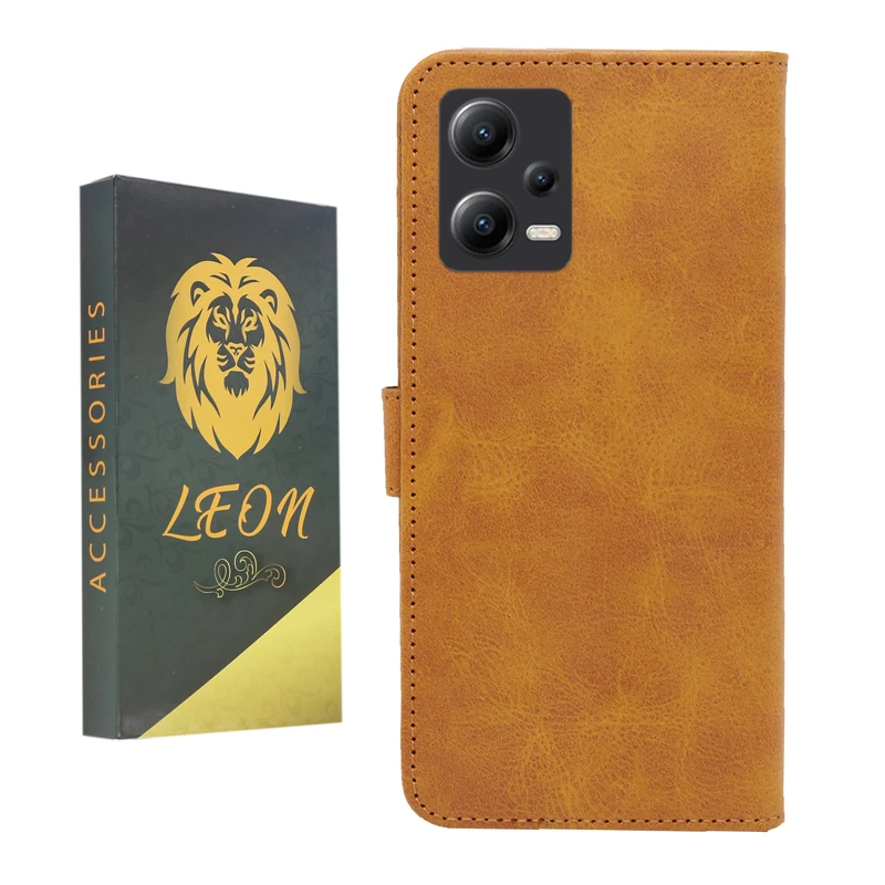 کیف کلاسوری لئون مدل Bersa مناسب برای گوشی موبایل شیائومی Poco X5
