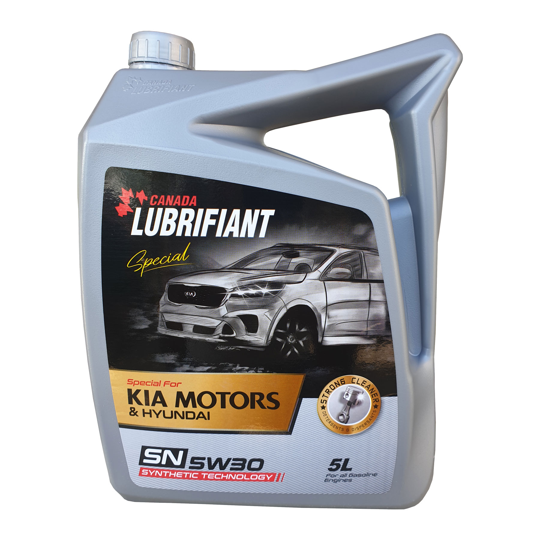   روغن موتور خودرو کانادا لوبریفنت مدل  SN 5W30 KIA MOTORS حجم 5000 میلی لیتر