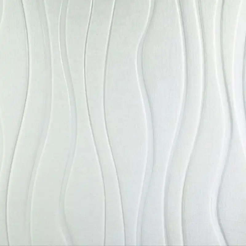 دیوارپوش مدل فومی پشت چسب دار طرح موج بسته 10 عددی