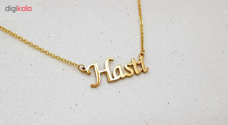 گردنبند نقره زنانه طرح هستی کد 001