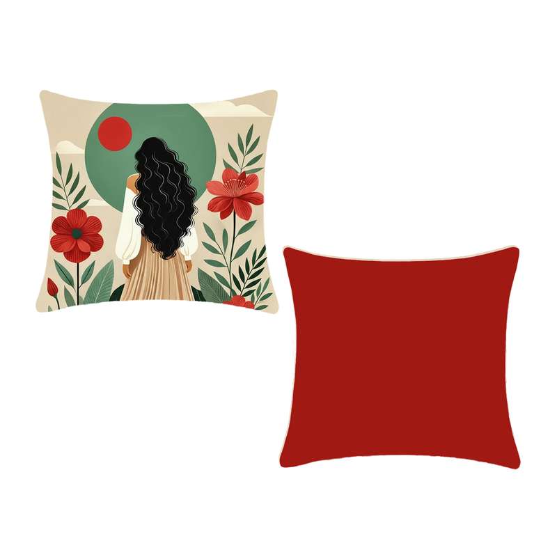 کاور کوسن مدل کد 10254.2 سایز 45*45 مجموعه دو عددی