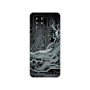 MAHOOT Black-Printed-Circuit-Board Cover Sticker for Xiaomi Redmi Note 10 Pro