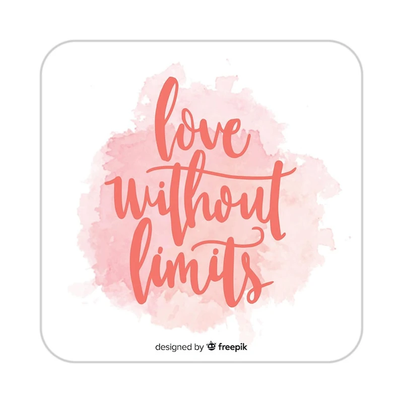 زیر لیوانی کاکتی طرح عاشقانه مدل mp39791