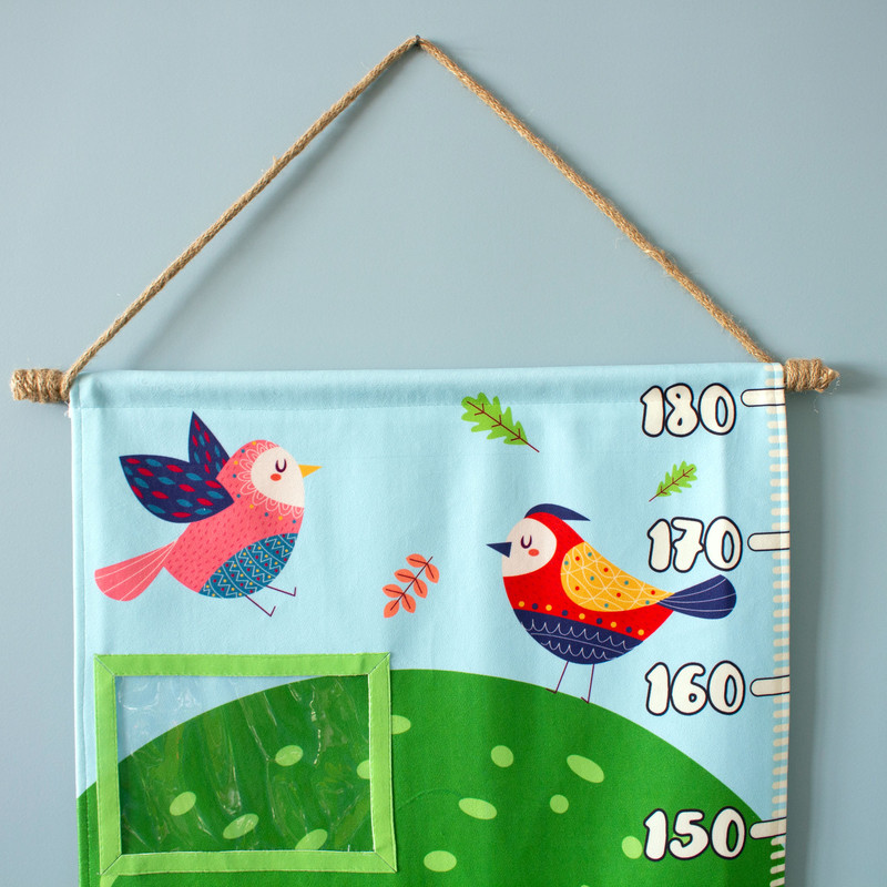 متر اندازه گیری کودک مدل نی نی شادی طرح Birds کد NS106