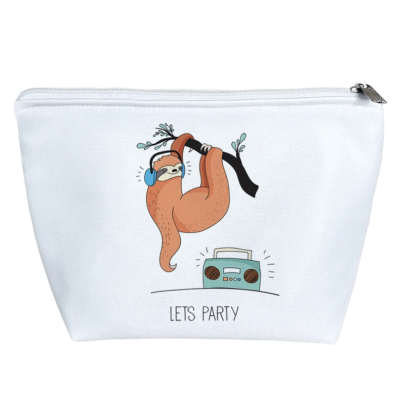 کیف لوازم آرایش دخترانه خندالو مدل تنبل کد H1473