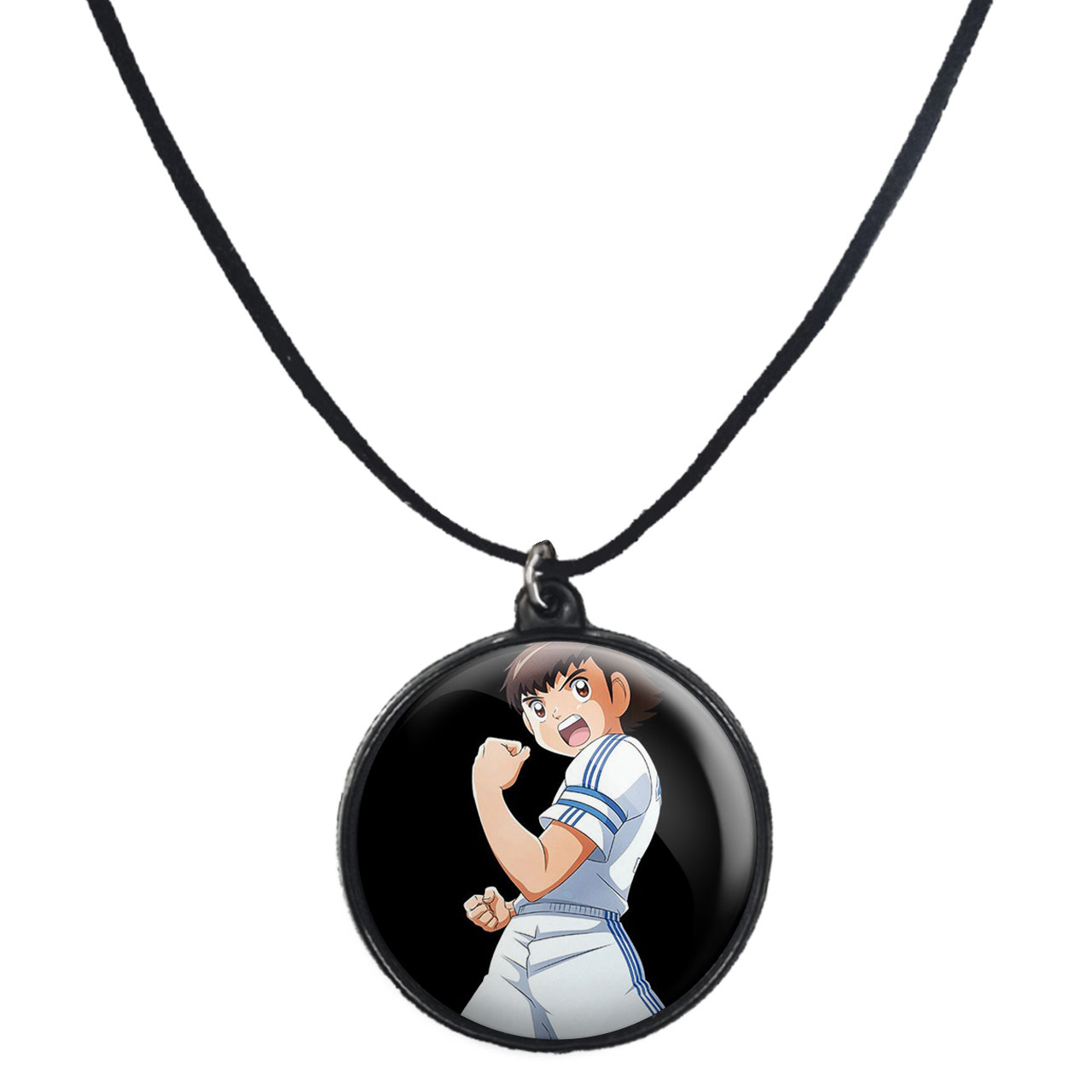 گردنبند پرمانه طرح فوتبالیست ها کد pmb.22281 مدل دو طرفه