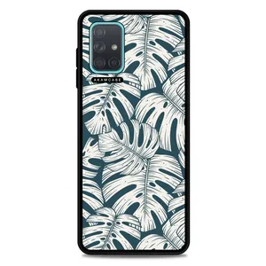 AKAM AMC-WSGA71-LEAVES-37 Cover For Samsung Galaxy A71