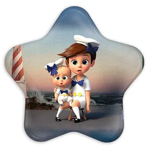 پیکسل خندالو طرح بچه رئیس Boss Baby مدل ستاره ای کد 10332