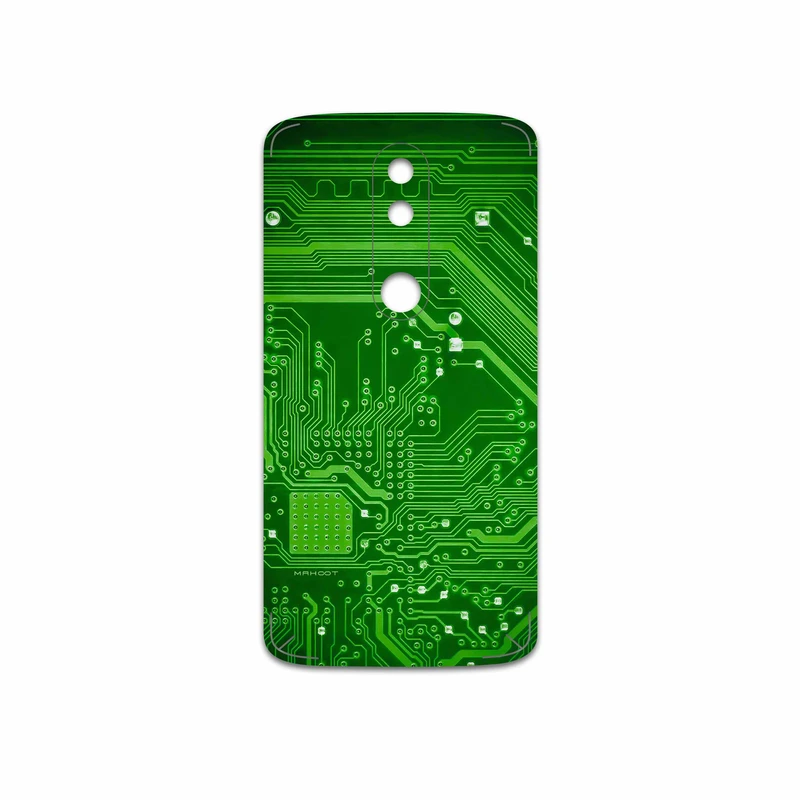 برچسب پوششی ماهوت مدل Green Printed Circuit Board مناسب برای گوشی موبایل موتورولا Moto X Force