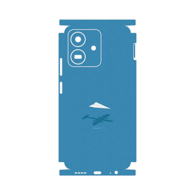 برچسب پوششی ماهوت مدل Minimal Paper Airplane-FullSkin مناسب برای گوشی موبایل آنر Play 10
