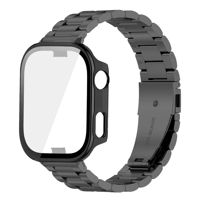 بند آلتیمیت شیلد مدل 3Bid SPC GRD مناسب برای ساعت هوشمند شیائومی Redmi Watch 6 41mm به همراه کاور