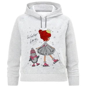 هودی دخترانه مدل دختر و تاج A11