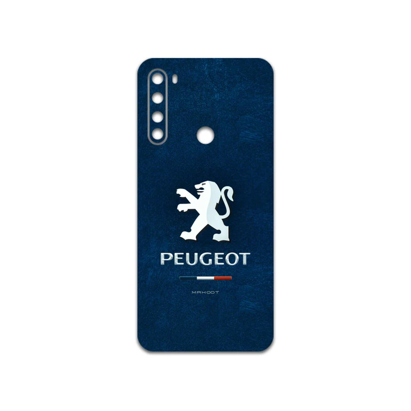 برچسب پوششی ماهوت مدل Peugeot-Logo مناسب برای گوشی موبایل شیائومی Redmi Note 8 2021
