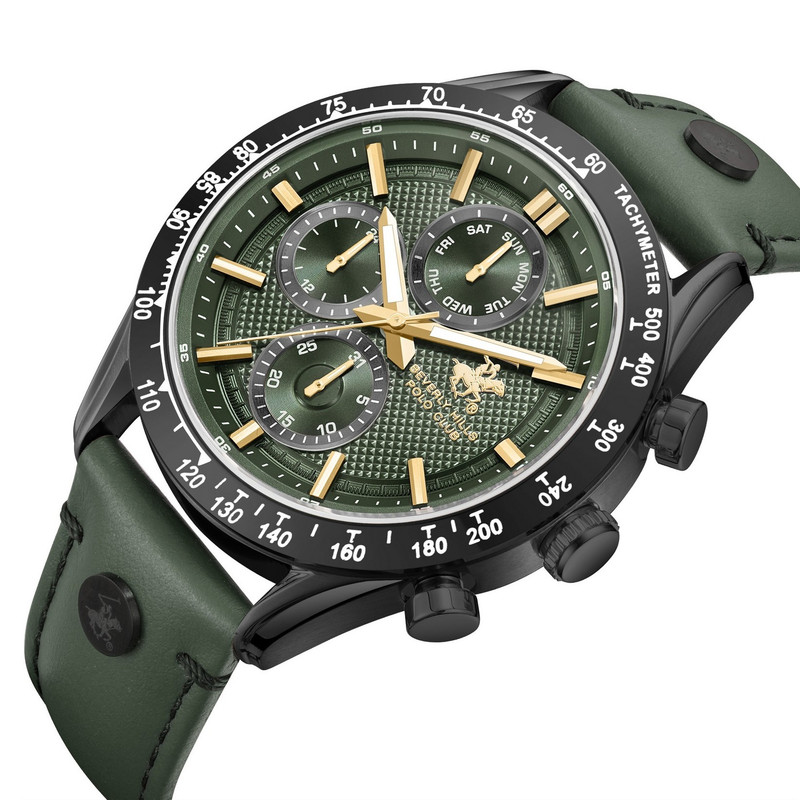 ساعت مچی عقربه‌ای مردانه کوارتز بورلی هیلز پولو کلاب مدل BP3659X.075