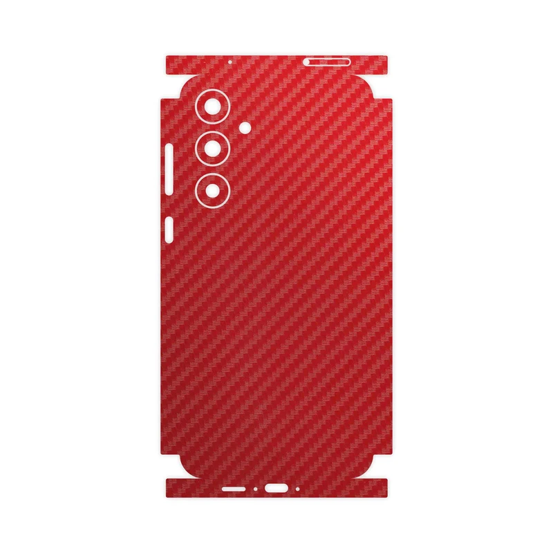 برچسب پوششی ماهوت مدل Red-Fiber-FullSkin مناسب برای گوشی موبایل سامسونگ Galaxy A55