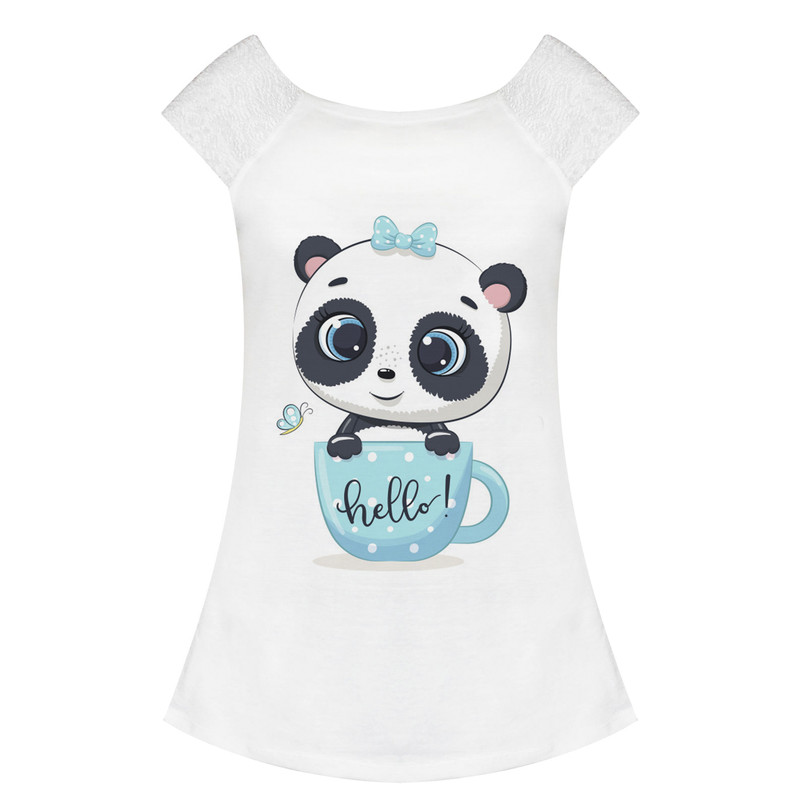 تی شرت زنانه مدل ST0005-110049 