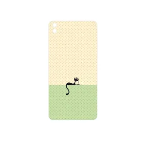MAHOOT Minimal Internet Cat Icon Cover Sticker for HTC Desire 816