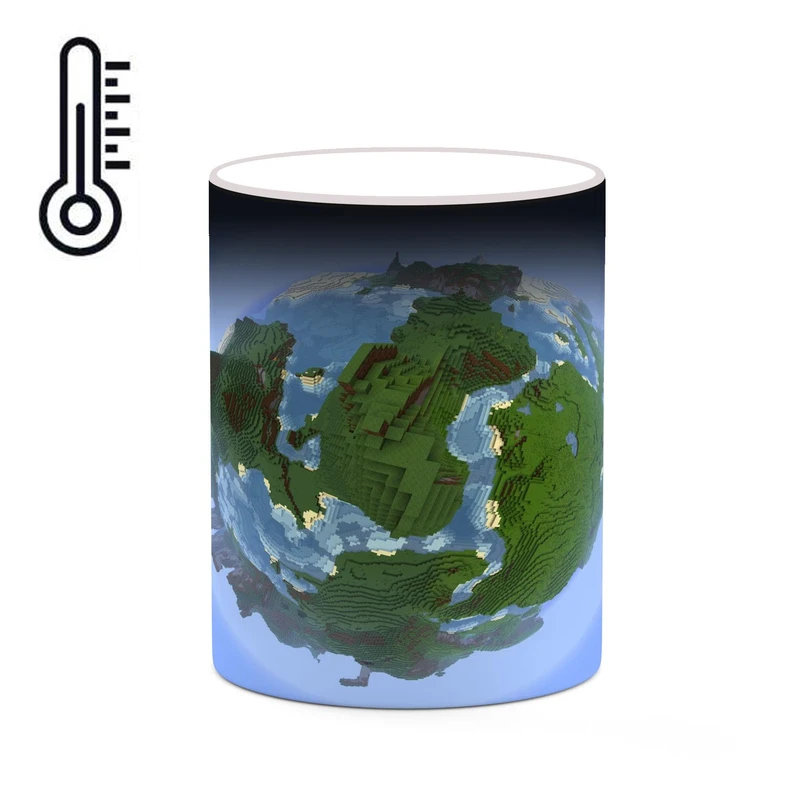 ماگ حرارتی کاکتی طرح ماینکرافت minecraft مدل mgh41554