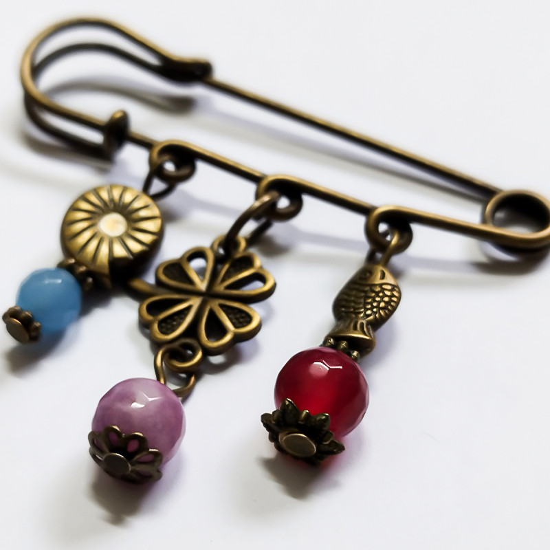 سنجاق سینه زنانه مدل سپارو