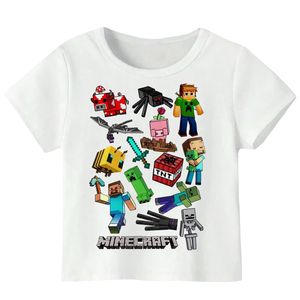 تی شرت آستین کوتاه پسرانه مدل ماینکرفت کد WS52