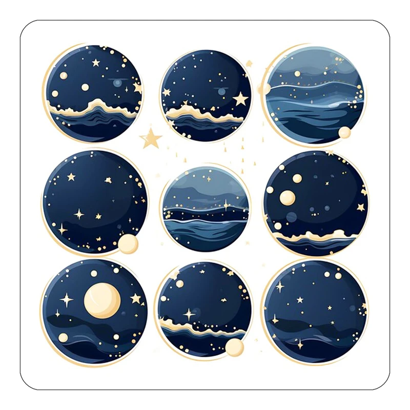 مگنت کاکتی طرح ماه و ستاره مدل mp52309