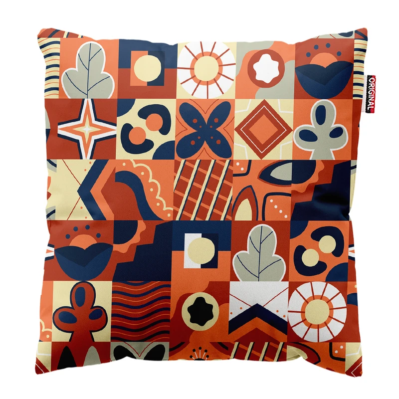 کوسن پاد آفرین مدل مینیمال فانتزی کد PK302168 سایز 30*30 سانتی متر