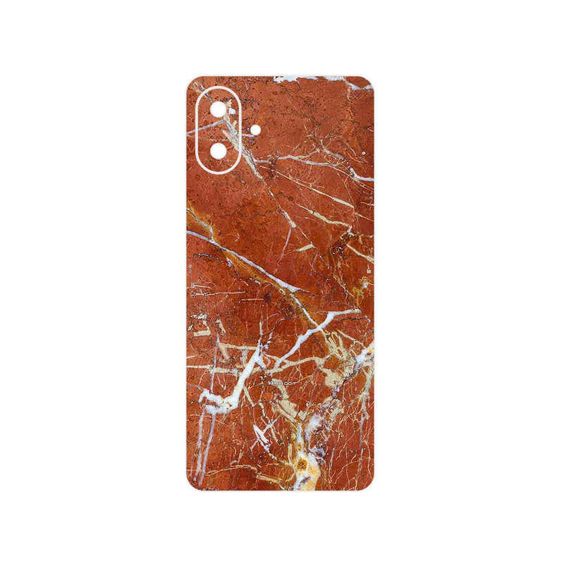 برچسب پوششی ماهوت مدل Red Marble مناسب برای گوشی موبایل سامسونگ Galaxy A07