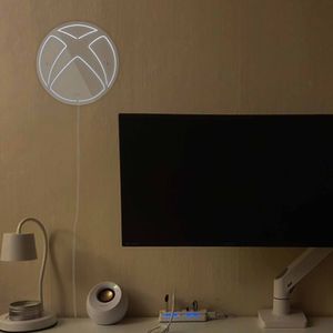 چراغ دیواری نئون دیزاین طرح Xbox-GL_WHT