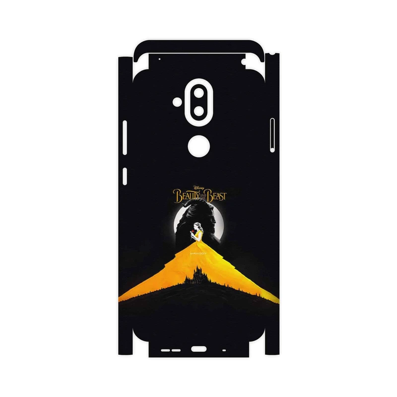 برچسب پوششی ماهوت مدل Beauty and the Beast-FullSkin مناسب برای گوشی موبایل نوکیا 8.1