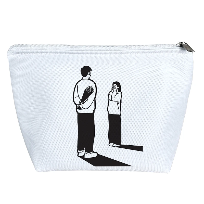 کیف لوازم آرایش دخترانه خندالو مدل عشق Love کد 6369