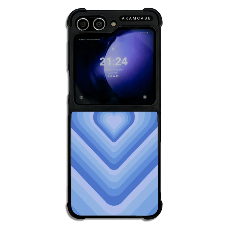 کاور آکام مدل AMCWSGZFLIP5-HEART40 مناسب برای گوشی موبایل سامسونگ Galaxy Z Flip 5