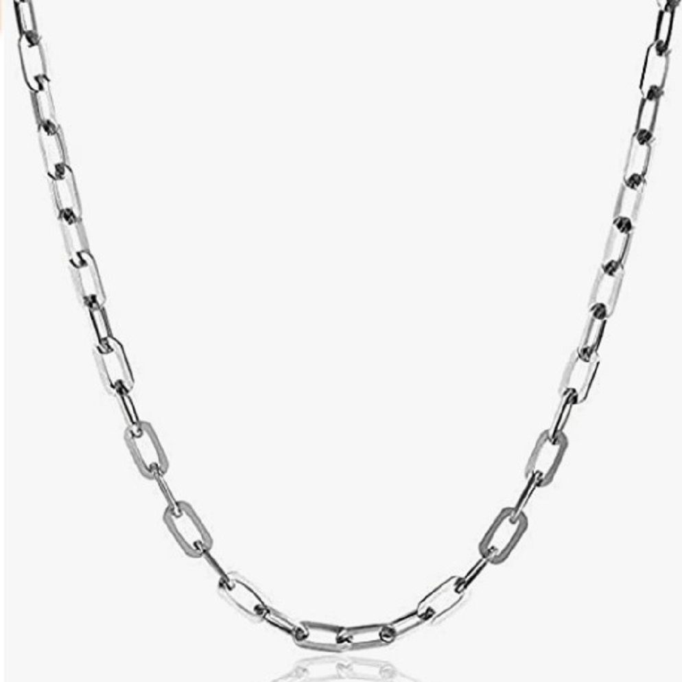 زنجیر نقره مردانه گالری ظهیرالدینی مدل DPL 50-55 - - 2