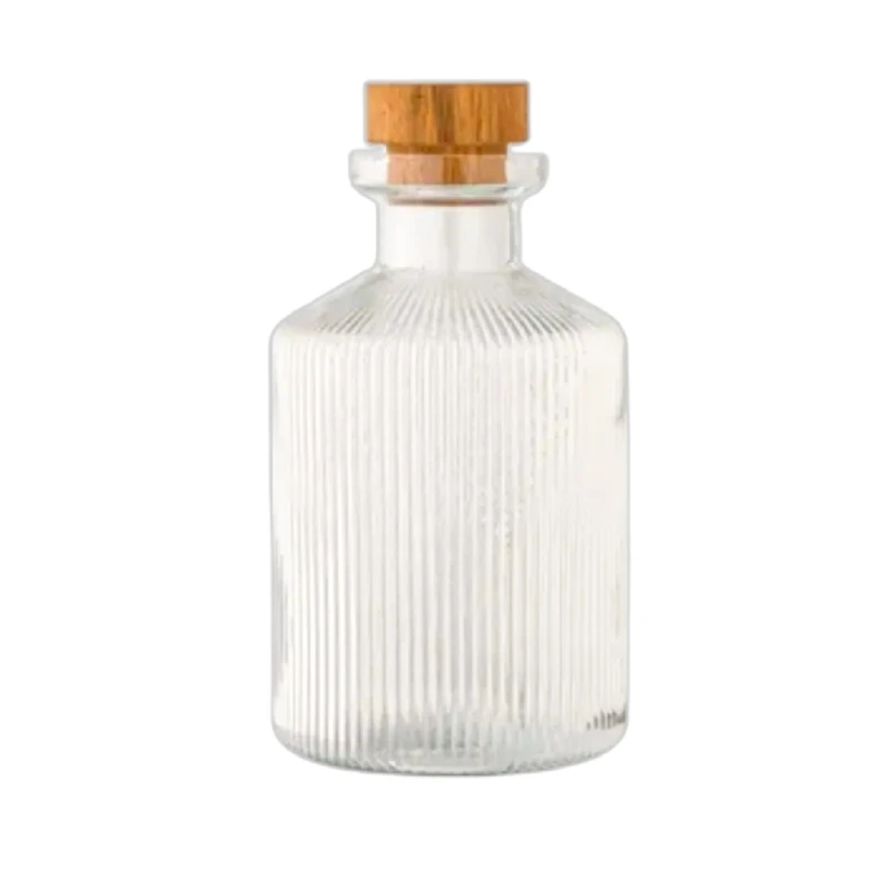 بطری آب لیمون مدل درب چوبی کد HS2271 گنجایش ۱.۳۵ لیتر 
