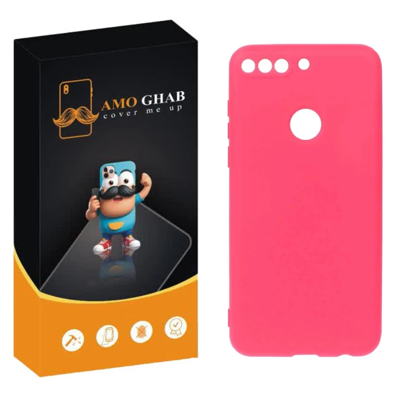 کاور عمو قاب مدل سیلیکونی مناسب برای گوشی موبایل هوآوی Y7 2018 / Y7 Prime 2018