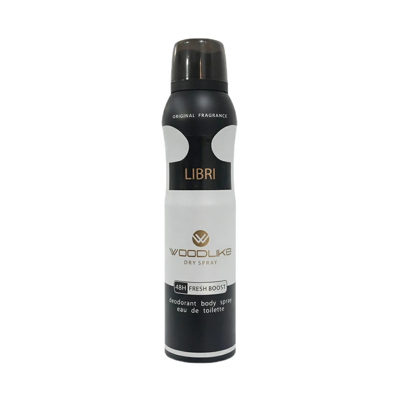 اسپری دئودورانت زنانه وودلایک مدل LIBRI حجم 200 میلی‌لیتر