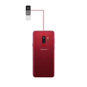 محافظ لنز دوربین مدل PG مناسب برای گوشی موبایل سامسونگ Galaxy S9 PLUS