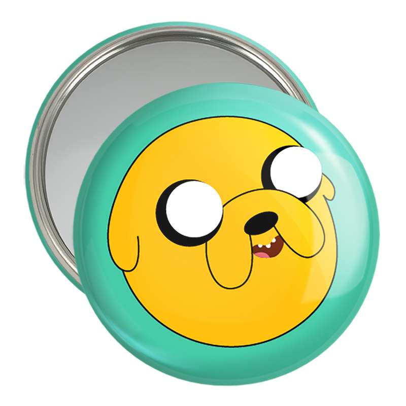 آینه جیبی خندالو مدل جیک وقت ماجراجویی Adventure Time  کد 20834