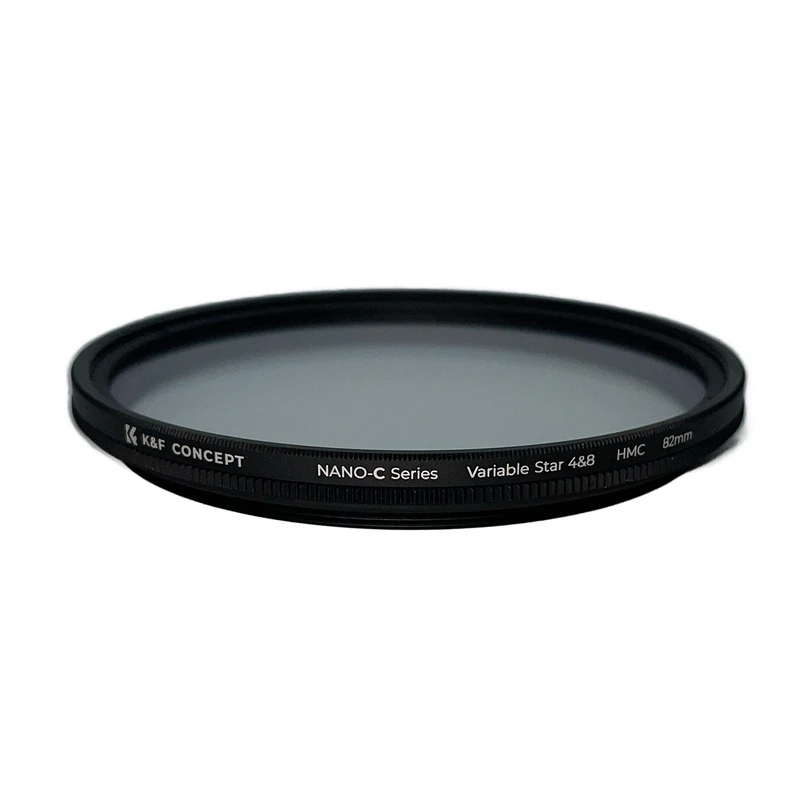 فیلتر لنز کی اند اف مدل VARIABLE STAR 4&8 HMC C-SERIES-82MM