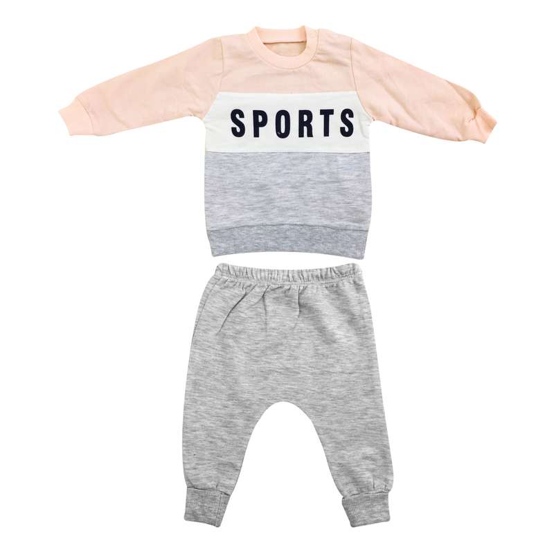 ست سویشرت و شلوار نوزادی مدل go 2022