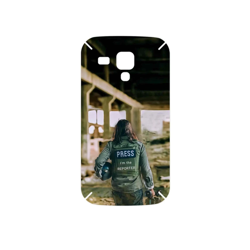 برچسب پوششی ماهوت مدل Reporter مناسب برای گوشی موبایل سامسونگ Galaxy S Duos GT S7562