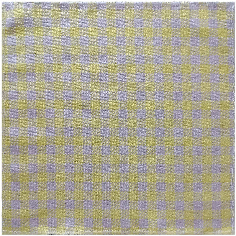 دستمال نظافت آشپزخانه بی تی مدل میکروفایبر طرح چهارخانه کد 30x30W249