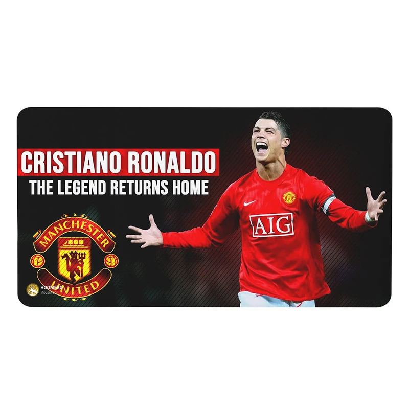ماوس پد هومرو مدل MX794 طرح باشگاه فوتبال منچستر یونایتد کریستیانو رونالدو