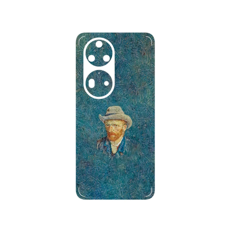 برچسب پوششی ماهوت مدل Self portrait with a gray felt hat مناسب برای گوشی موبایل هوآوی P50 Pro