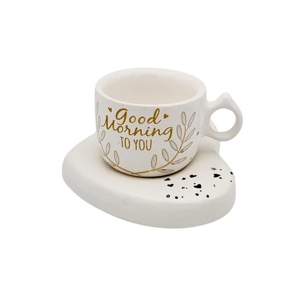 فنجان و نعلبکی مدل قلبی کد 14122xgoodmorning