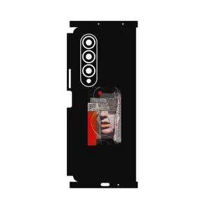 MAHOOT Collage of Mouth-FullSkin Cover Sticker for Samsung Galaxy Z Fold4