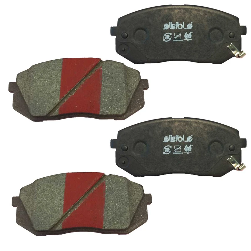 لنت ترمز جلو الیجیبل مدل HB23 دوجفت مناسب برای هیوندای توسان و جک S5