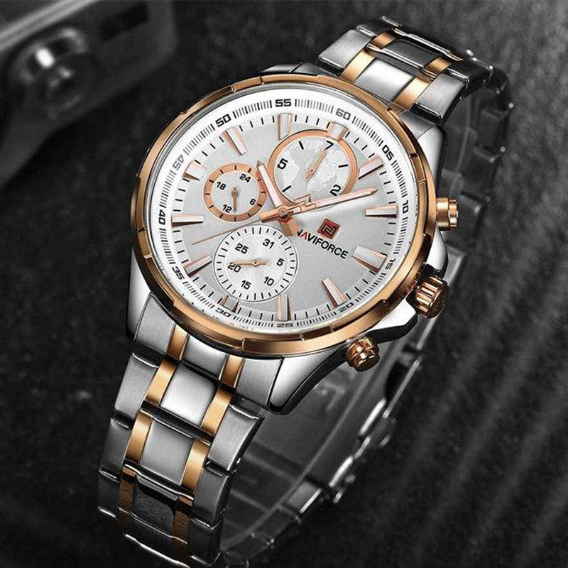 ساعت مچی عقربهای مردانه نیوی فورس مدل NF9089M R ساعت مچی عقربهای مردانه نیوی فورس مدل NF9089M R