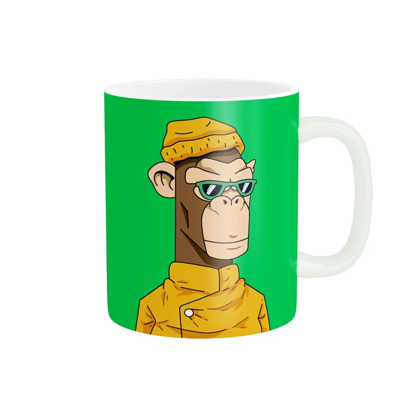 ماگ استلار طرح NFT Bored Abe ان اف تی میمون کد 1592