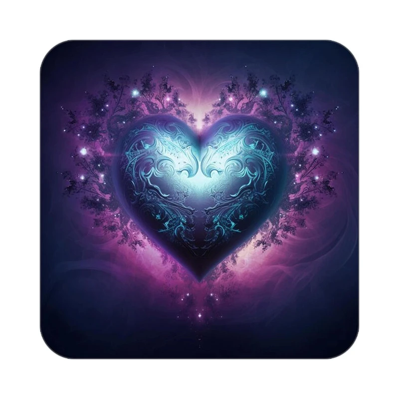 زیر لیوانی کاکتی مدل عاشقانه کد mp10531