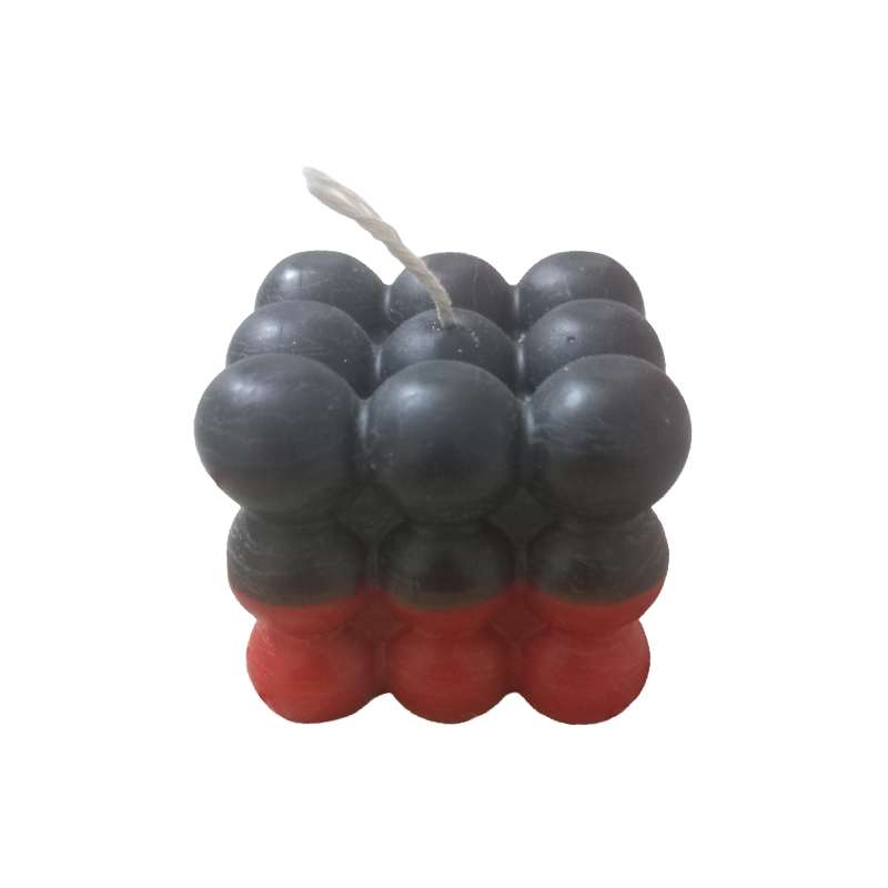 شمع دست ساز مدل مکعب روبیک 8×8